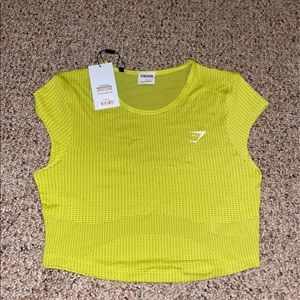 Gymshark apex crop top
